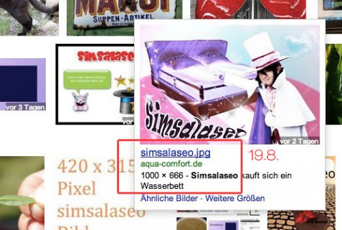 simsalaseo-190811 Simsalaseo Wasserbett