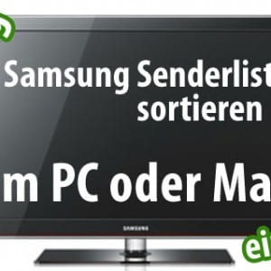 samsung senderliste sortieren