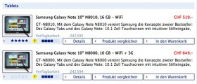 samsung galaxy note günstig