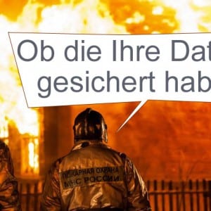 Datensicherung ist wichtig