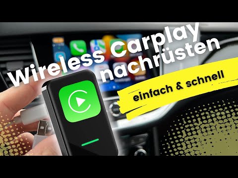 Wireless Carplay nachrüsten dank Carlinkit 2.0 Wireless Carplay Adapter (deutsch)