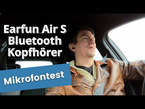 Earfun Air S Mic Test beim Telefonieren in lauter Umgebung