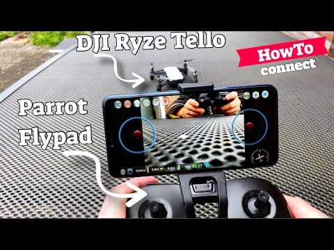 DJI Tello Controller: How to fly a DJI Ryze Tello with a cheap Flypad Controller from Parrot