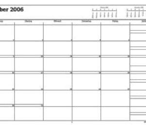 Blankokalender mit Outlook ausdrucken