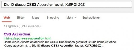 css display none google index