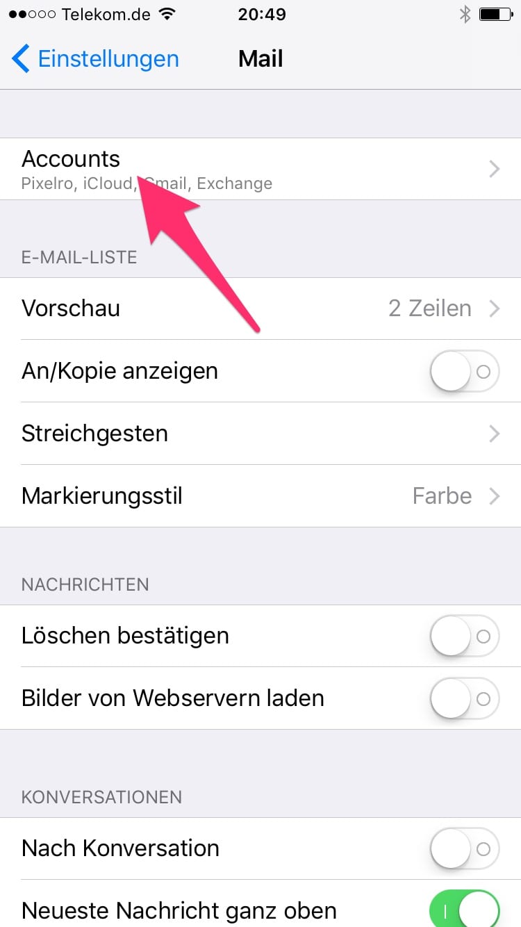 gmx email login mobil