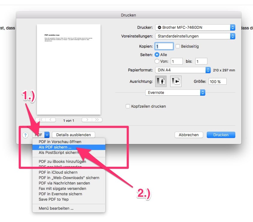 Pdf Erstellen Am Mac Einfacher Geht Es Nicht