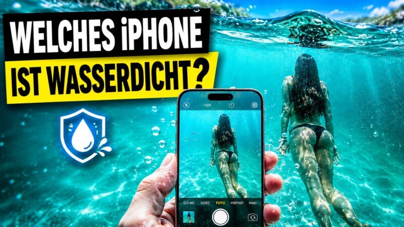 welches iphone ist wasserdicht