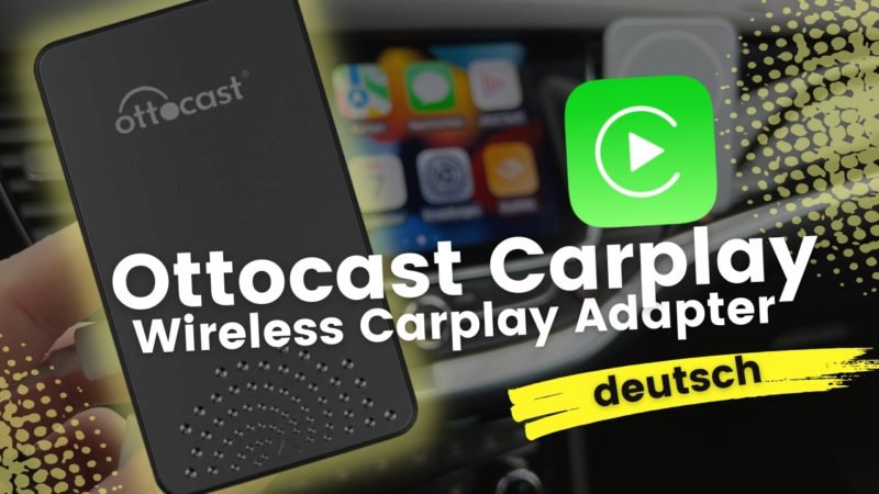 Ottocast Wireless Carplay Adapter Test & Vergleich zu Carlinkit