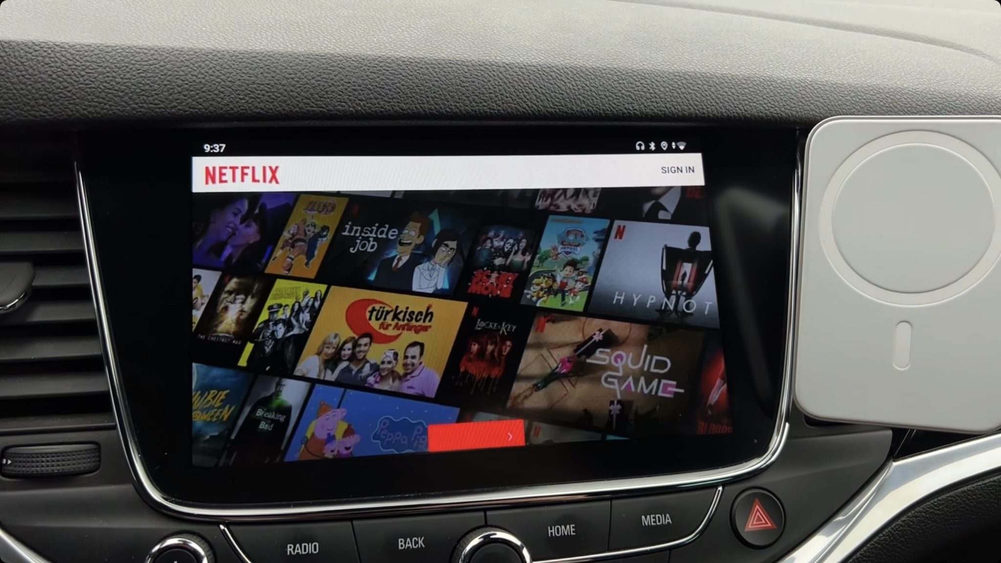 CarlinKit AI Box Test kann man damit netflix im auto schauen?