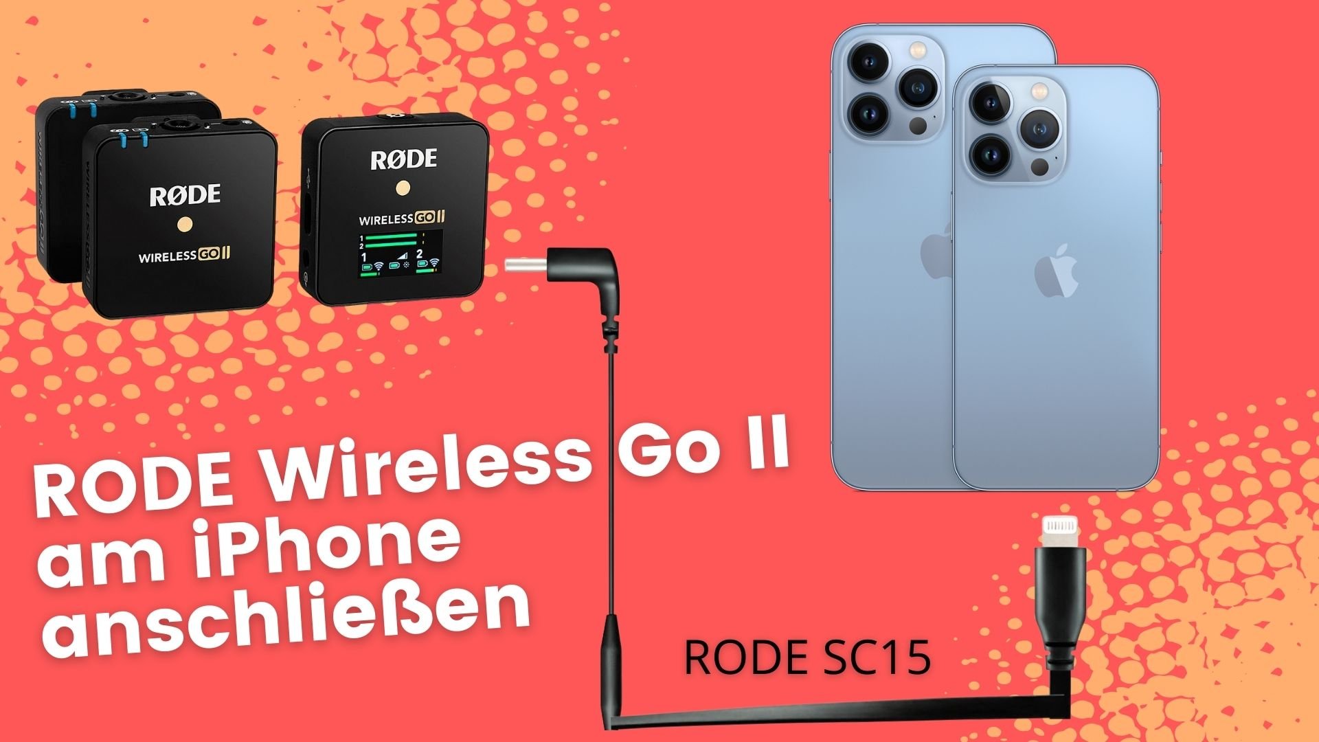 RODE Wireless Go II am iPhone anschließen