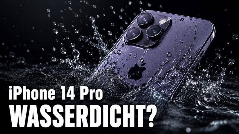 Ist das iPhone 14 Pro wasserdicht? Nein, und das ist der Grund