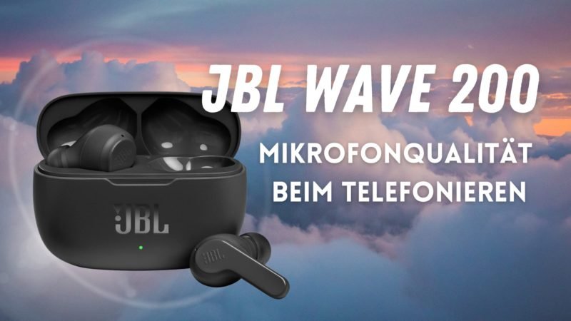 JBL WAVE 200TWS beim Telefonieren – wie gut sind die Mikrofone?