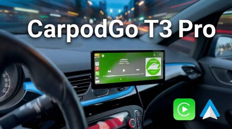 CarpodGo T3 Pro Test: Echte Hands-on Erfahrungen im Alltag