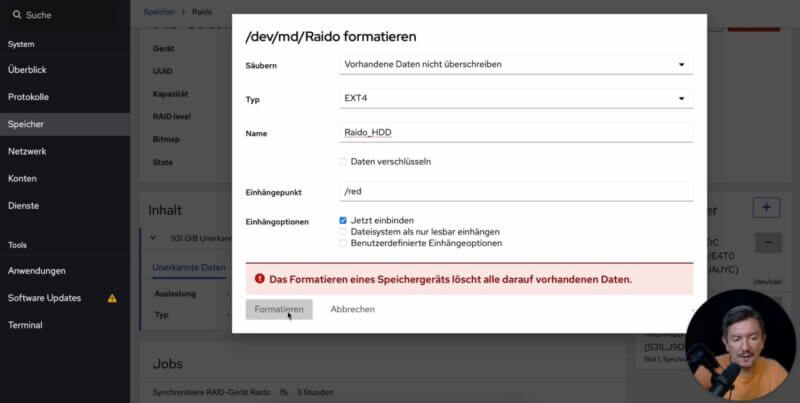 raid-1-in-casaos-formatieren