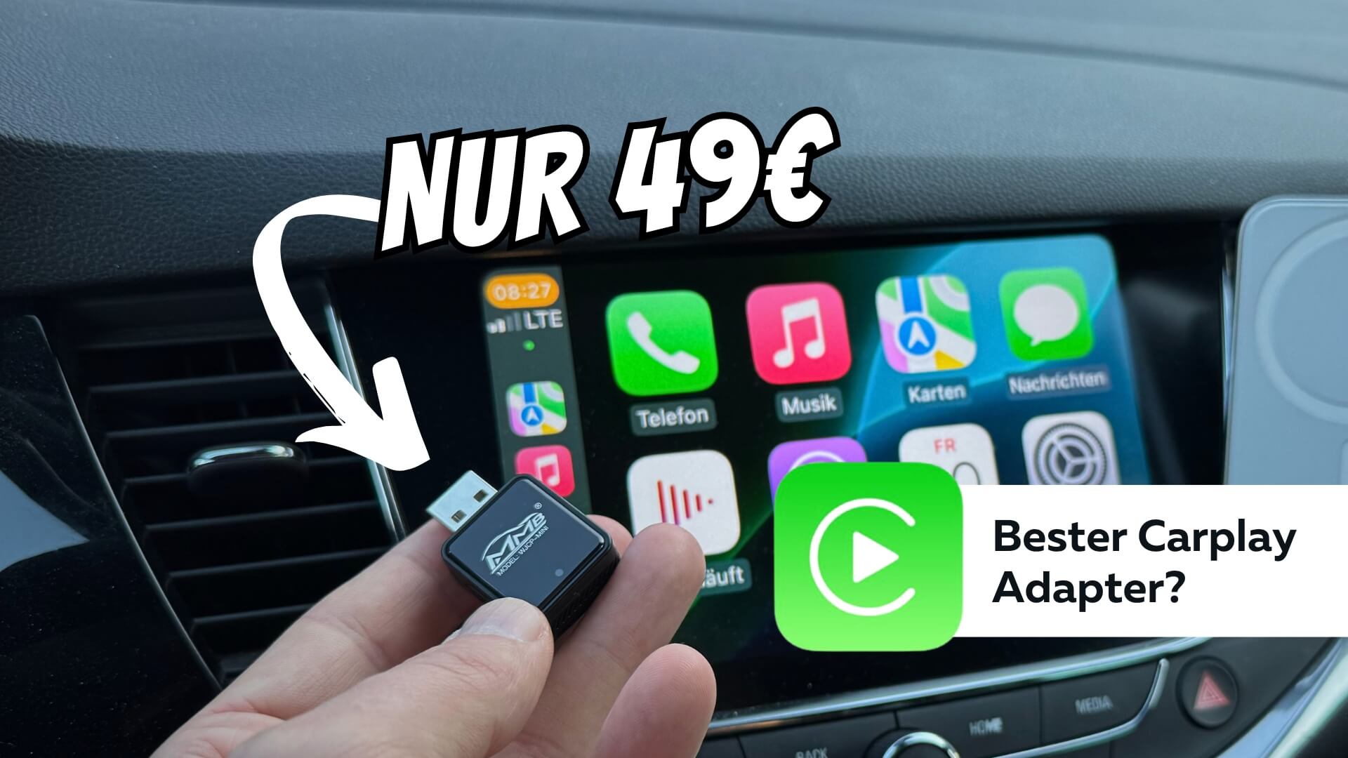 MMB WJCP-Mini CarPlay Wireless Adapter im Test