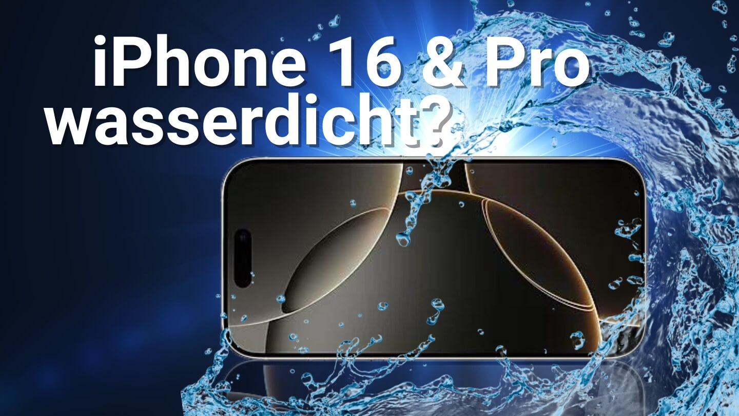 Ist das iPhone 16 wasserdicht?