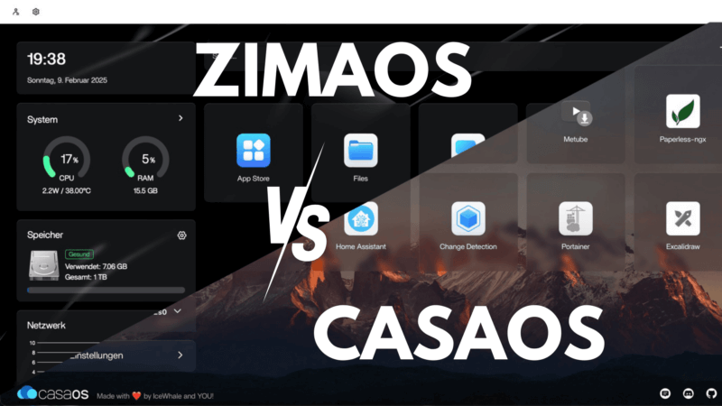 ZimaOS vs. CasaOS – 5 Gründe, warum Du auch wechseln wirst