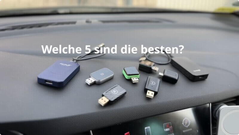 Die 5 besten Wireless-CarPlay Adapter für 2025 – getestet mit iOS 18
