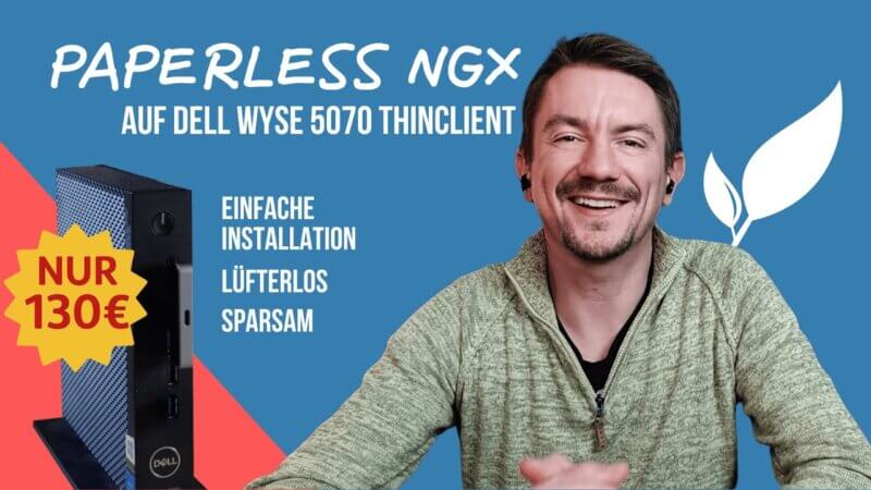 DIY Paperless NGX Server für 130€ – Einfache Installation, Leise & Sparsam mit Dell Wyse + ZimaOS