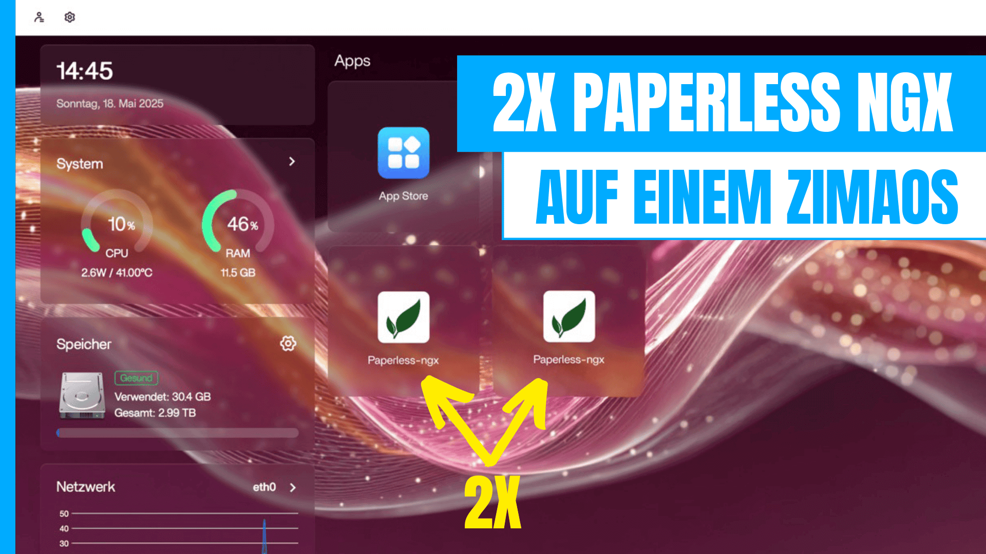 Zwei Paperless NGX Instanzen auf einem ZimaOS Server betreiben – Einfacher als gedacht!