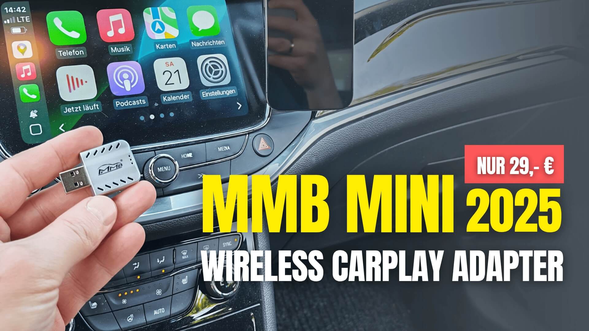 MMB Mini 2025 Wireless CarPlay Adapter im Test: Das Upgrade – Kleiner, schicker, besser?