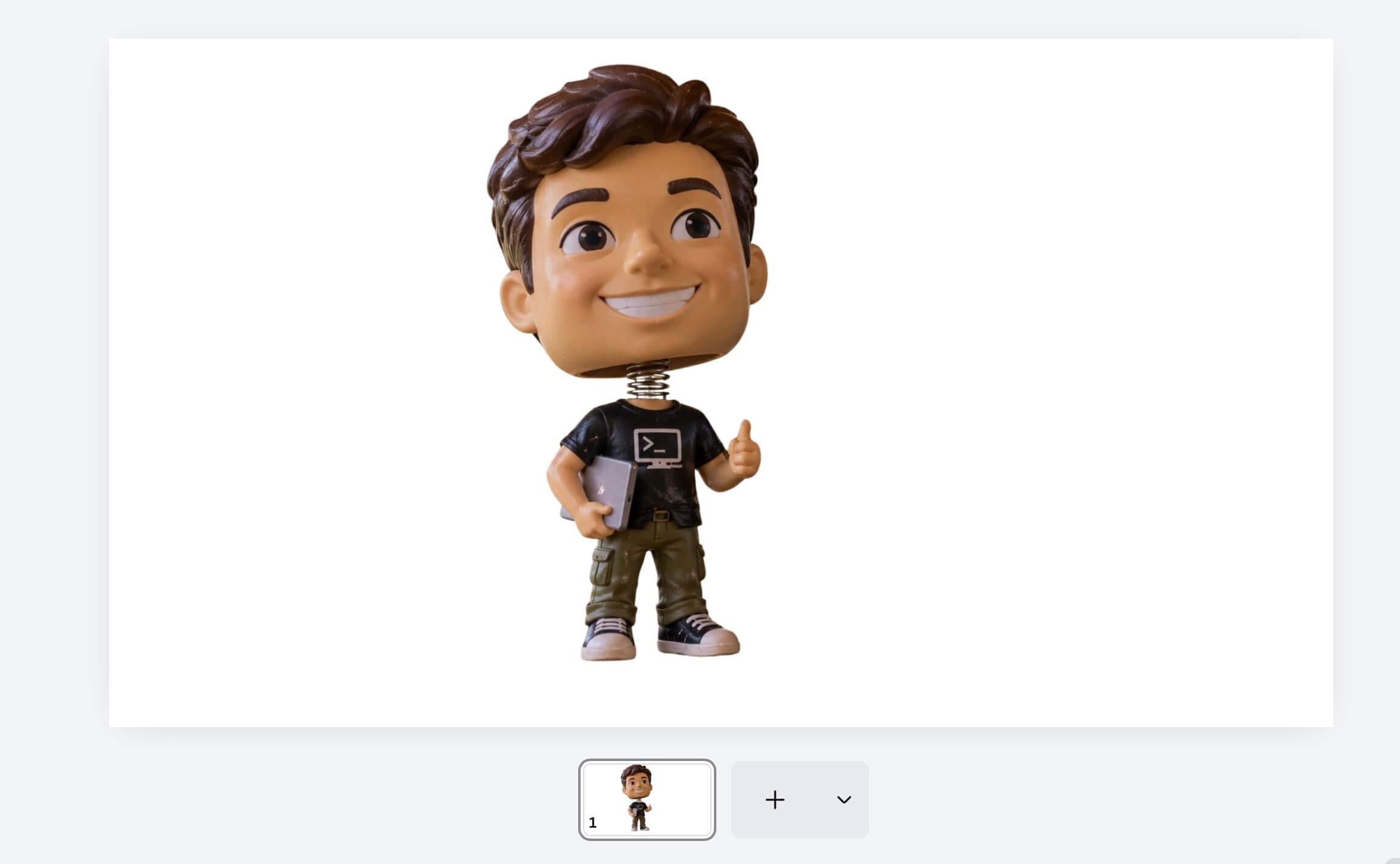 Canva Pro Hintergrund entfernen: Figur vollständig und sauber freigestellt