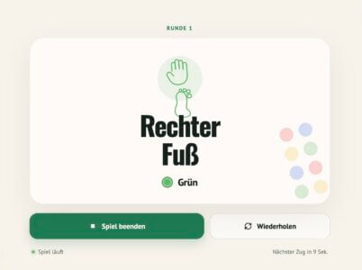 Twister spielen zu zweit: Online-Drehscheibe mit automatischer Ansage
